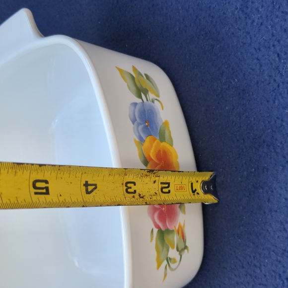 Vintage Corningware Summer Blush 1.5 Liter Casserole Dish - Picture 9 of 9